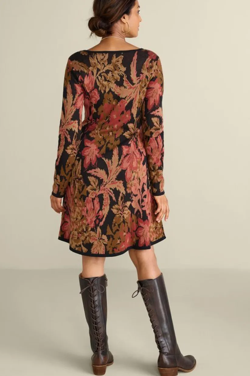 Nelia Jacquard Sweater Dress<Soft Surroundings Hot