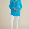 Nellie Gauze Tunic<Soft Surroundings New