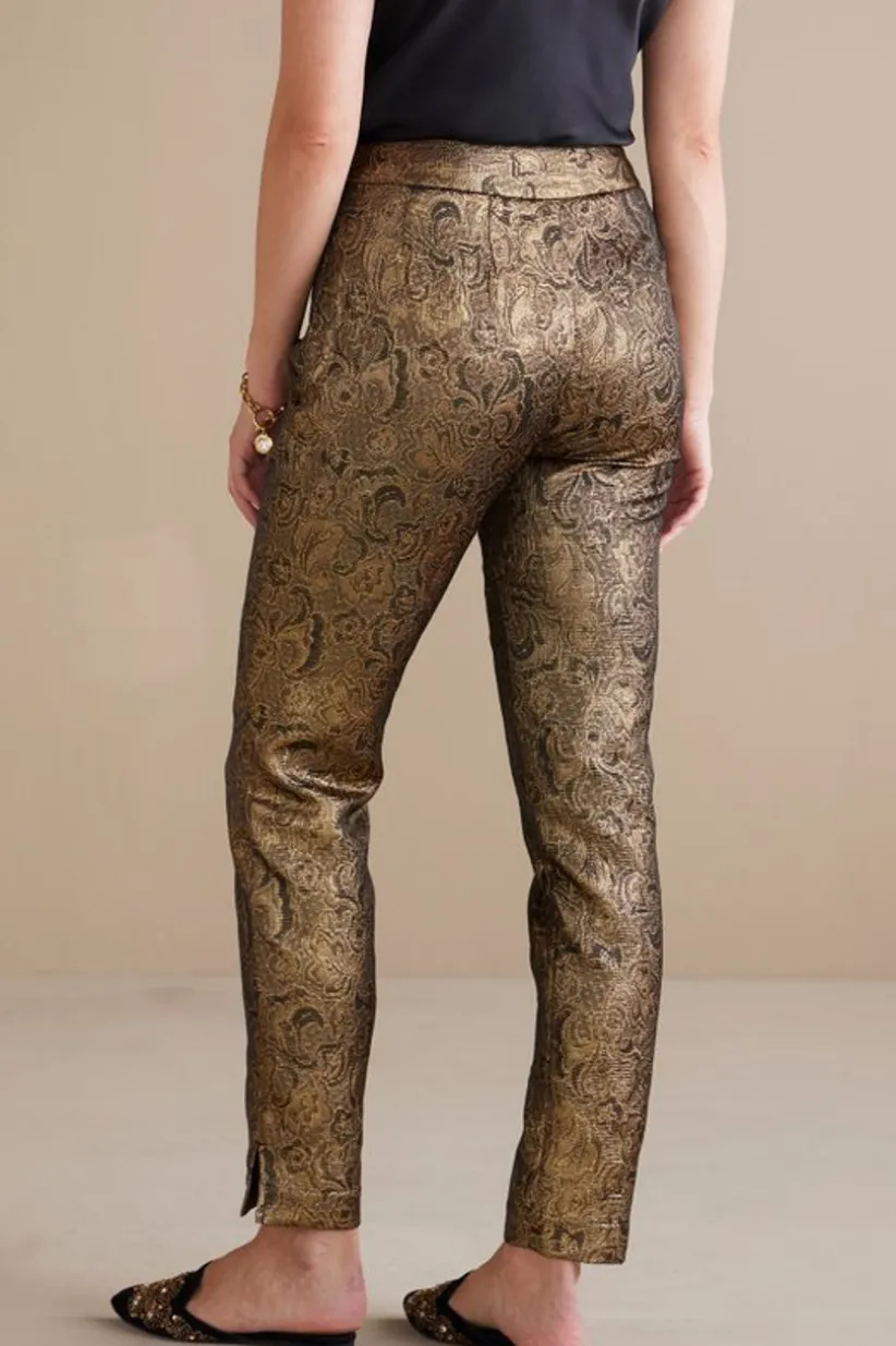 Nevina Jacquard Trouser<Soft Surroundings Hot