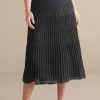 Nisha Knit Pleated Skirt<Soft Surroundings Fashion