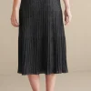 Nisha Knit Pleated Skirt<Soft Surroundings Fashion