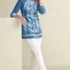 Nori Embroidered Velvet Tunic<Soft Surroundings Best