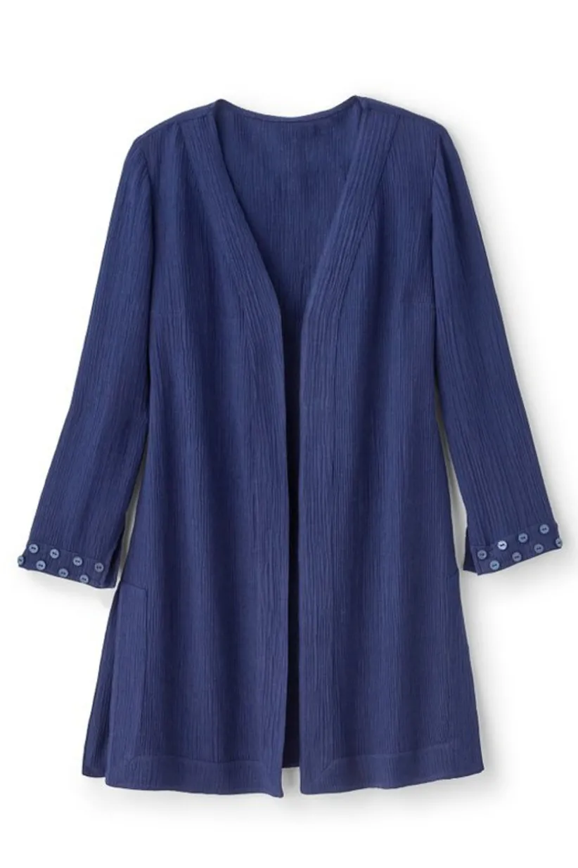 Oceo Gauze Topper<Soft Surroundings Discount