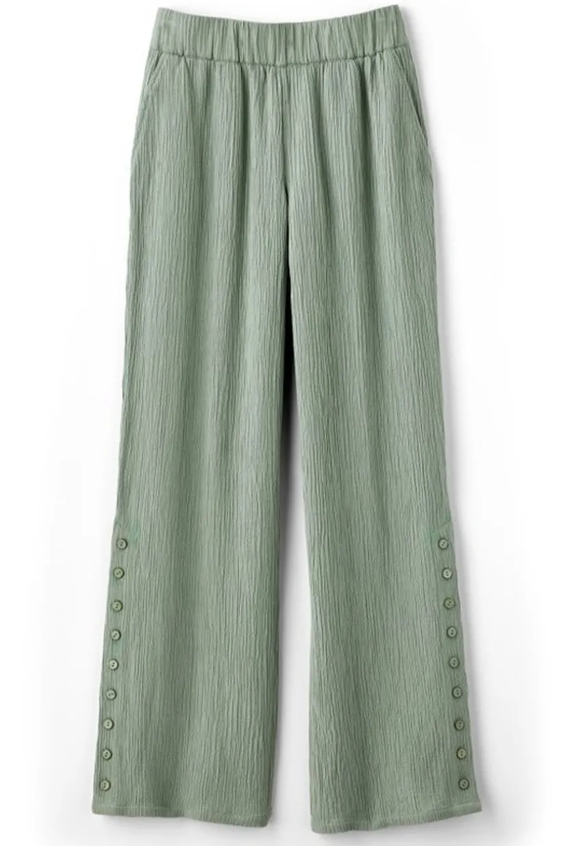 Oceo Gauze Wide-Leg Pants<Soft Surroundings Online