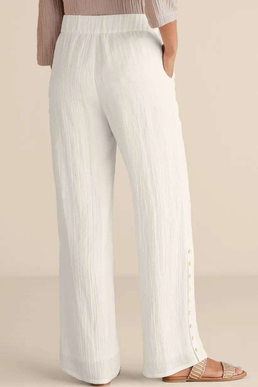 Oceo Gauze Wide-Leg Pants<Soft Surroundings Online