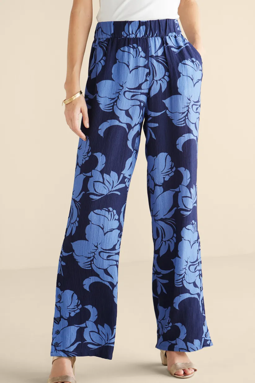 Oceo Gauze Wide-Leg Pants<Soft Surroundings Online