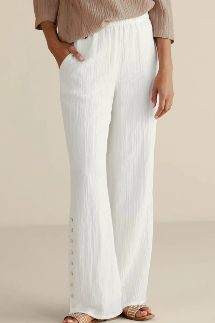 Oceo Gauze Wide-Leg Pants<Soft Surroundings Online