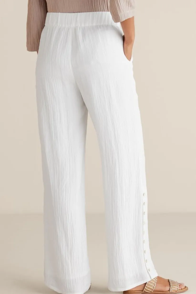 Oceo Gauze Wide-Leg Pants<Soft Surroundings Online