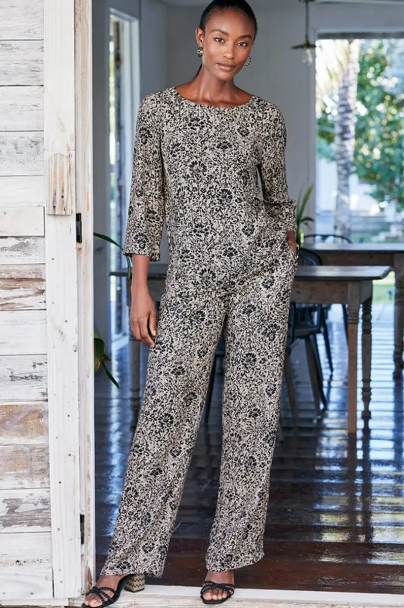 Oceo Gauze Wide-Leg Pants<Soft Surroundings Online