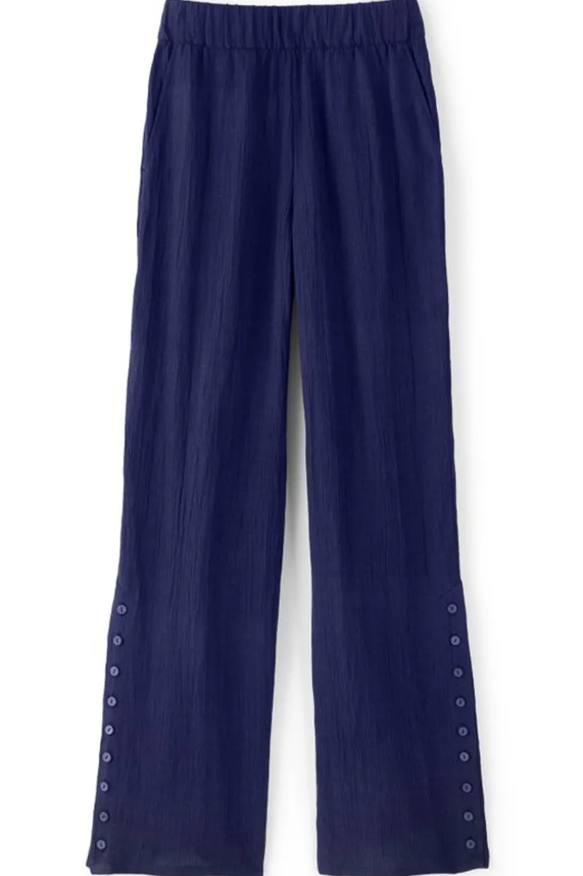Oceo Gauze Wide-Leg Pants<Soft Surroundings Online