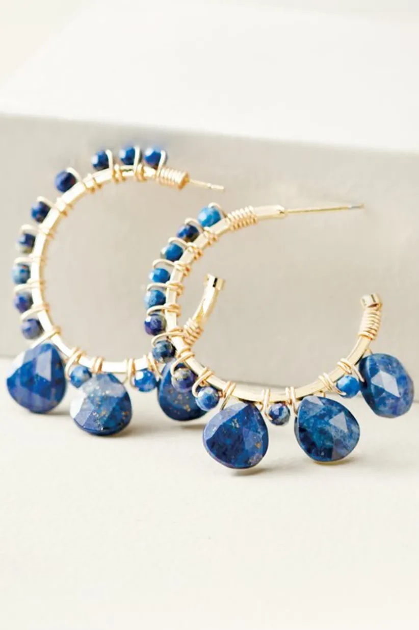 Odeta Hoop Earrings<Soft Surroundings Best