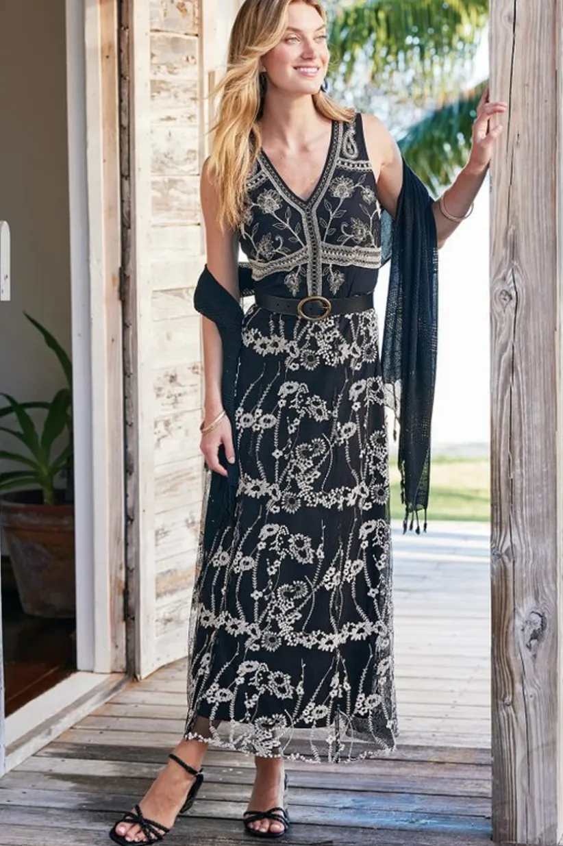 Olivia Maxi Dress<Soft Surroundings Online
