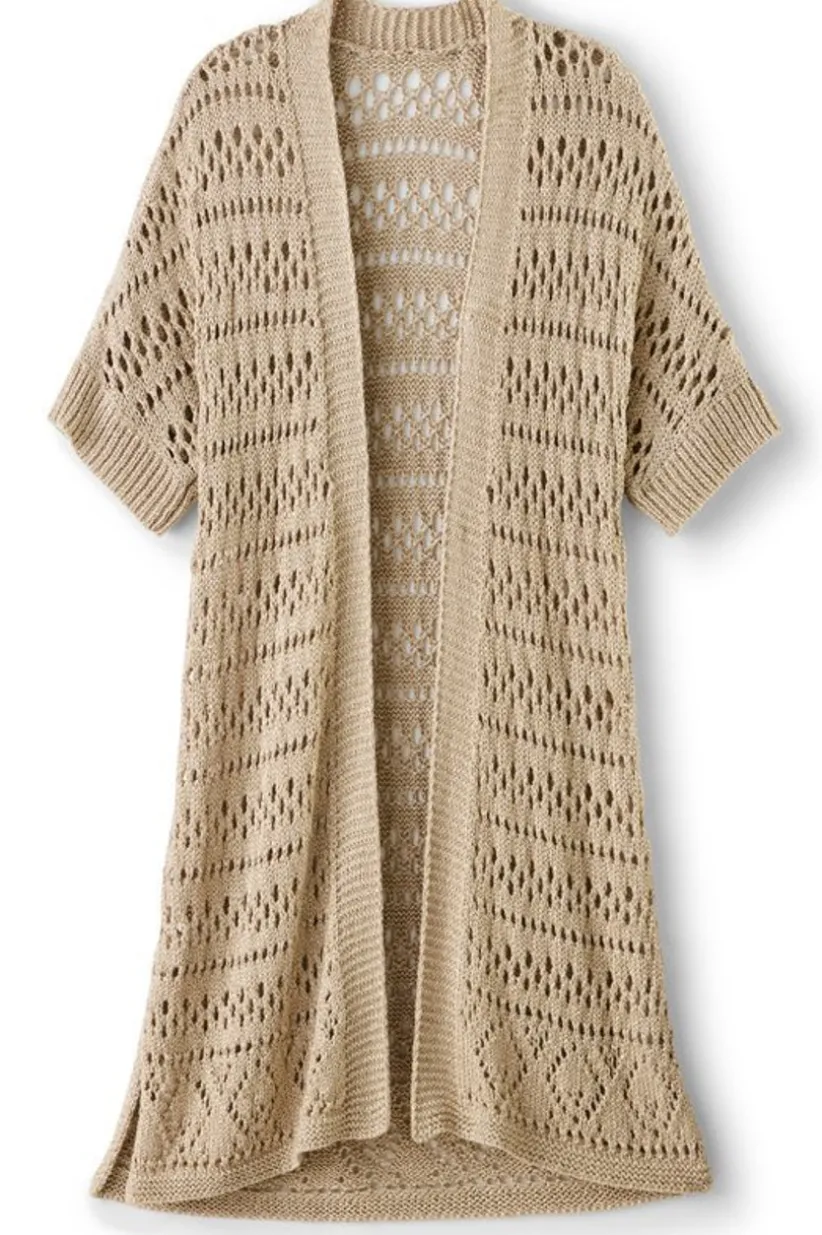 Opaline Shimmer Cardigan<Soft Surroundings New