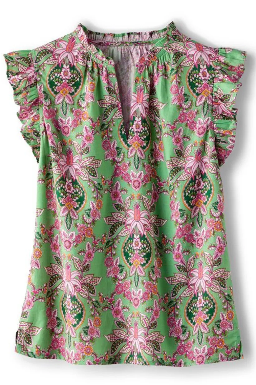 Paige Linen Blend Top<Soft Surroundings Best