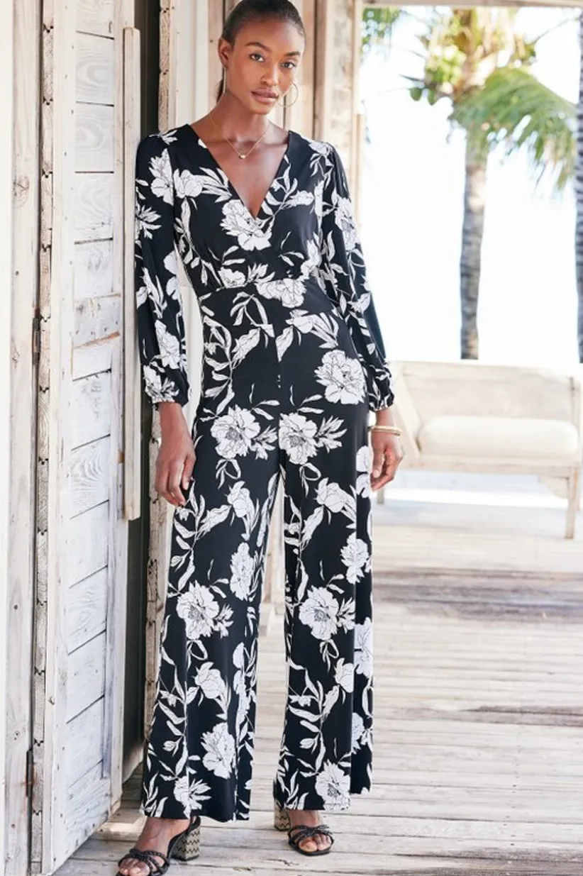 Penelope Long Sleeve Jumpsuit<Soft Surroundings Online