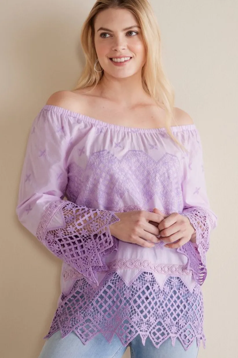 Pilar Off The Shoulder Top<Soft Surroundings Online