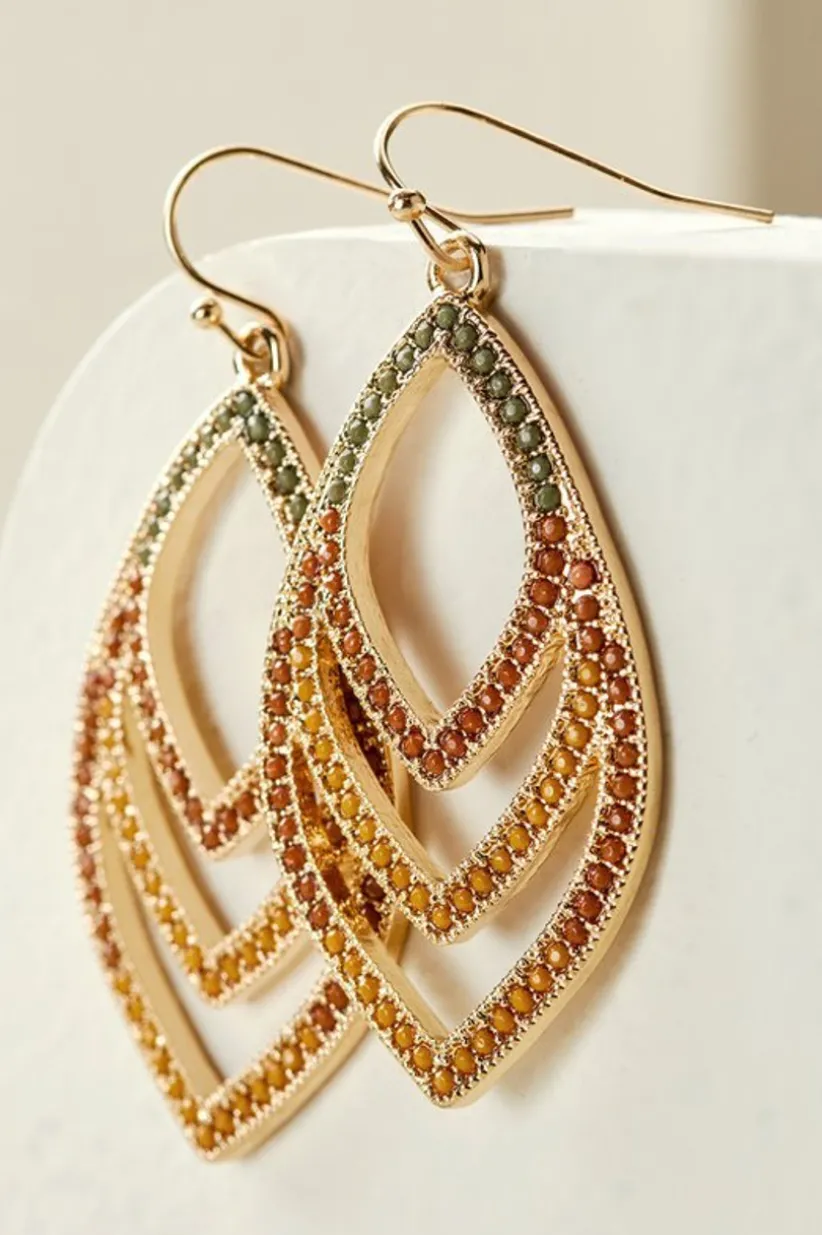 Pluma Drop Earrings<Soft Surroundings Hot