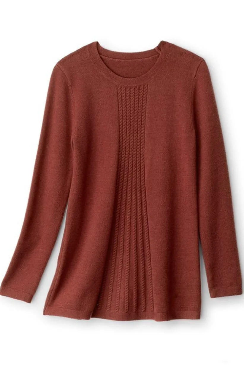 Priscilla Pullover Tunic Sweater<Soft Surroundings New