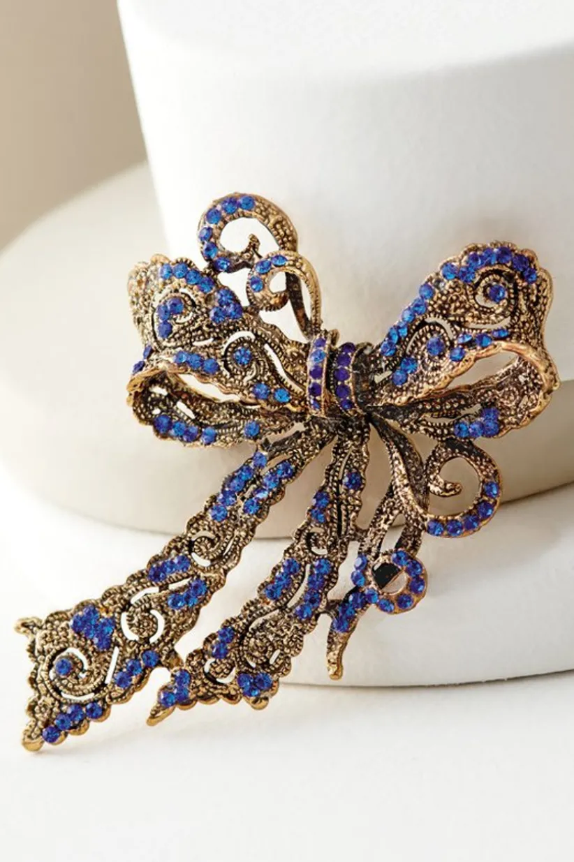 Put A Bow On It Brooch<Soft Surroundings Online