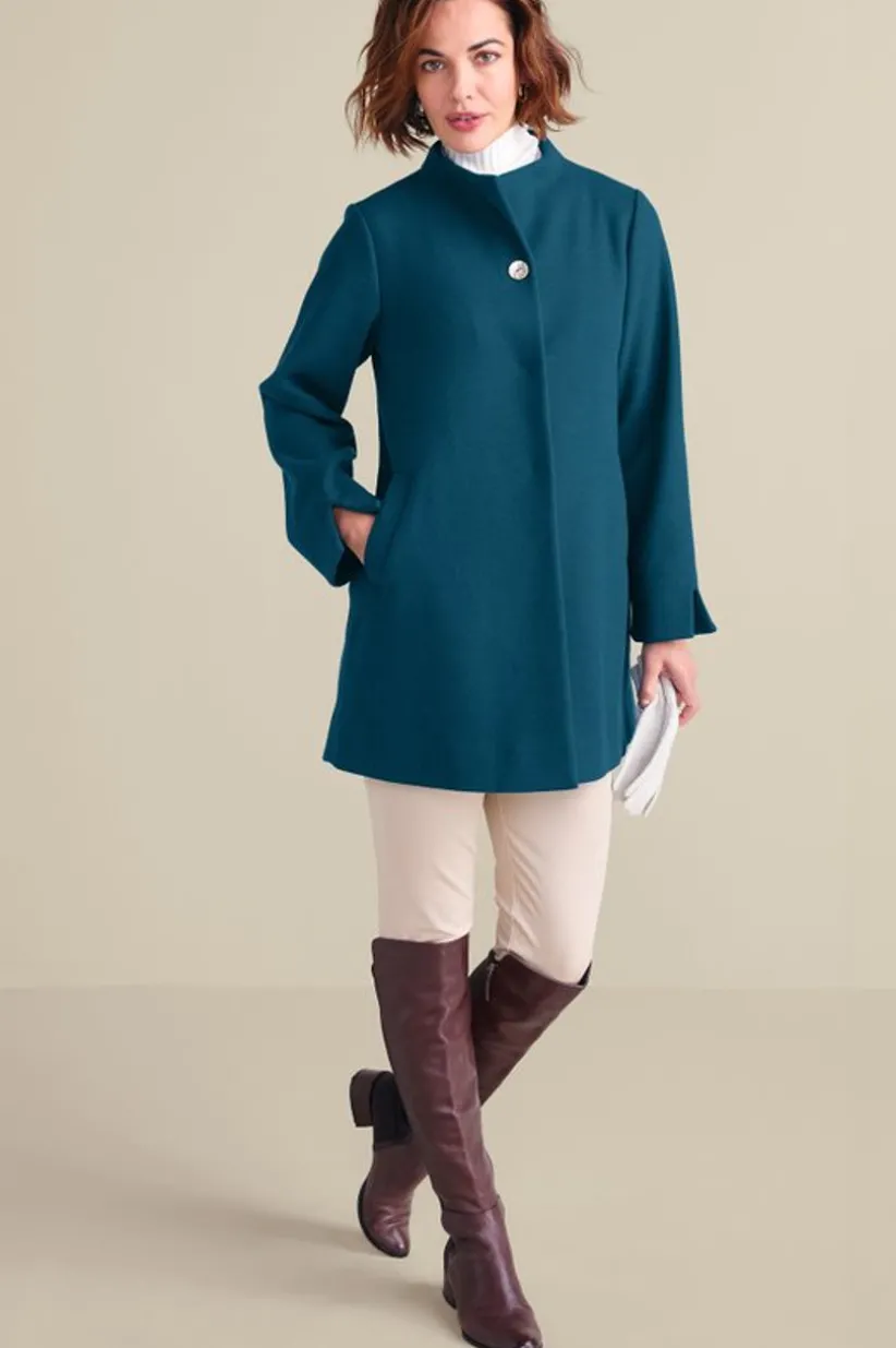Rachel Swing Coat<Soft Surroundings Outlet
