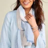 Raia Stripe Scarf<Soft Surroundings Online