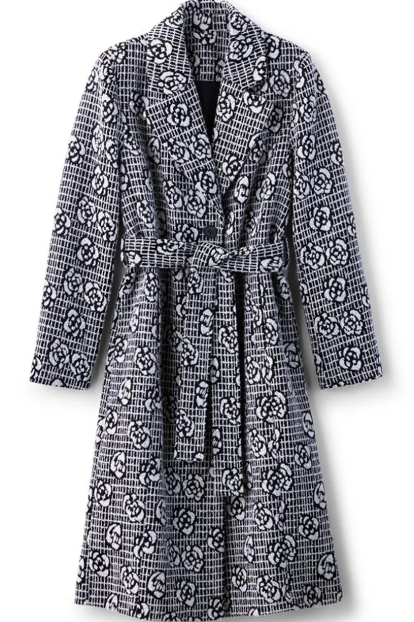Rami Jacquard Coat<Soft Surroundings Online