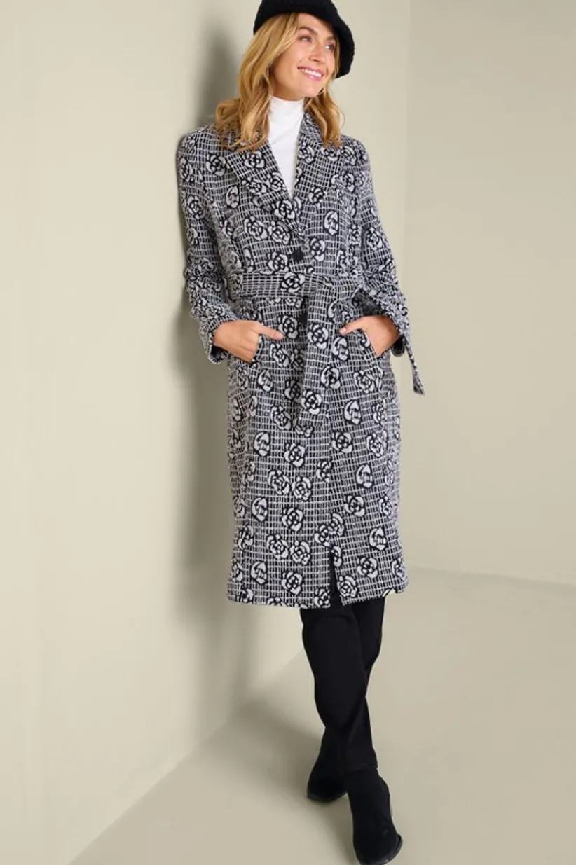 Rami Jacquard Coat<Soft Surroundings Online