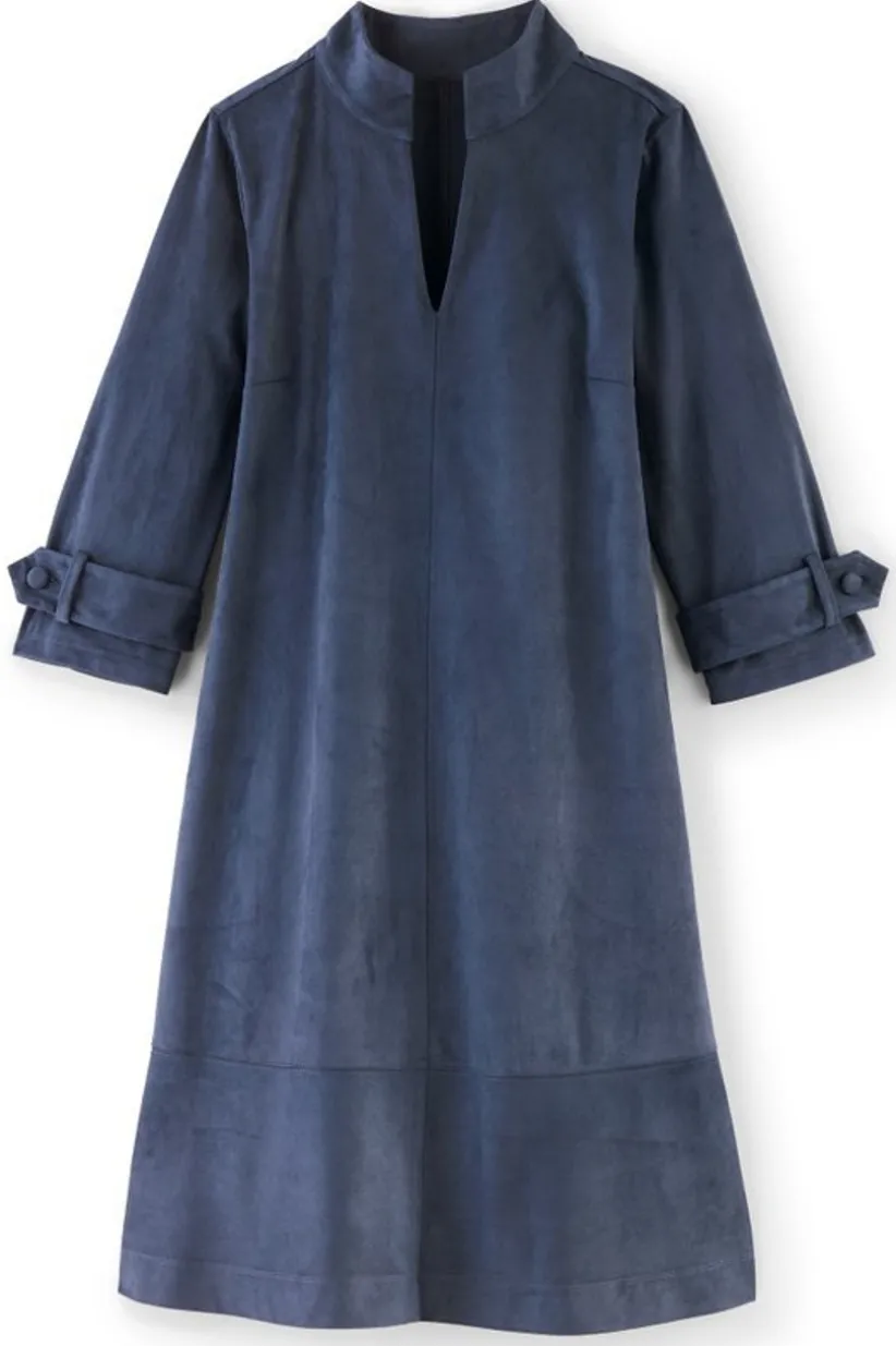 Rani Faux Suede Dress<Soft Surroundings New