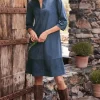 Rani Faux Suede Dress<Soft Surroundings New