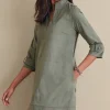 Rani Faux Suede Dress<Soft Surroundings New
