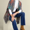 Rhea Woven Kimono Wrap<Soft Surroundings Sale
