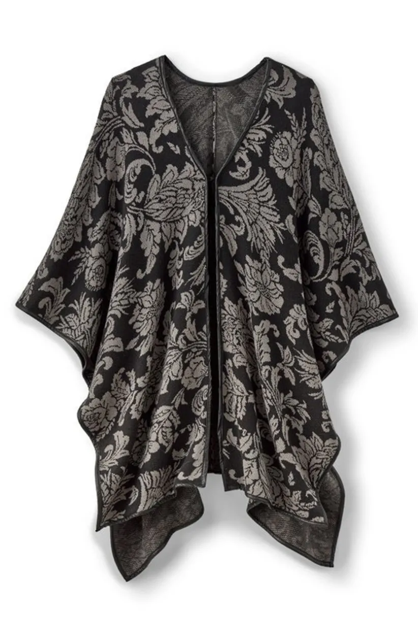 Rian Jacquard Ruana<Soft Surroundings Sale