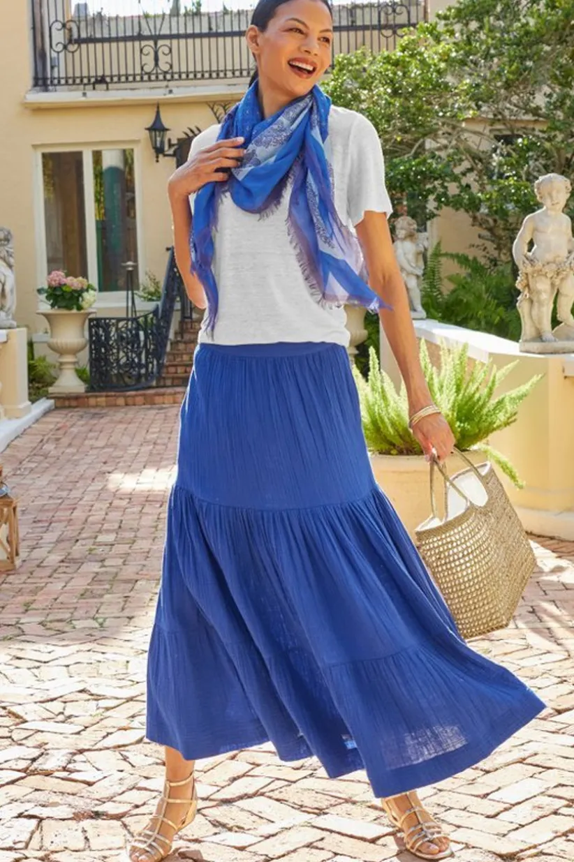 Ruari Gauze Maxi Skirt<Soft Surroundings Best