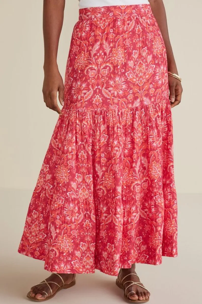 Ruari Gauze Maxi Skirt<Soft Surroundings Best