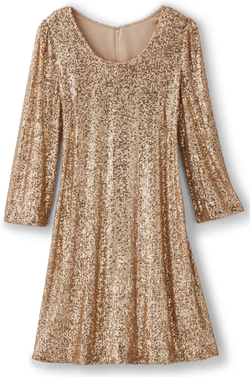 Sancerre Sequin Dress<Soft Surroundings Outlet