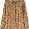 Sancerre Sequin Shirt<Soft Surroundings Outlet