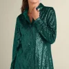 Sancerre Sequin Shirt<Soft Surroundings Outlet