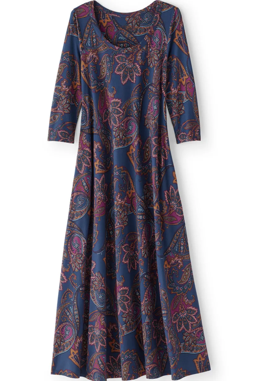 Santiago 3/4 Sleeve Dress<Soft Surroundings Online