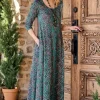 Santiago 3/4 Sleeve Dress<Soft Surroundings Online