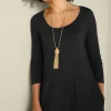 Santiago 3/4 Sleeve Dress<Soft Surroundings Online