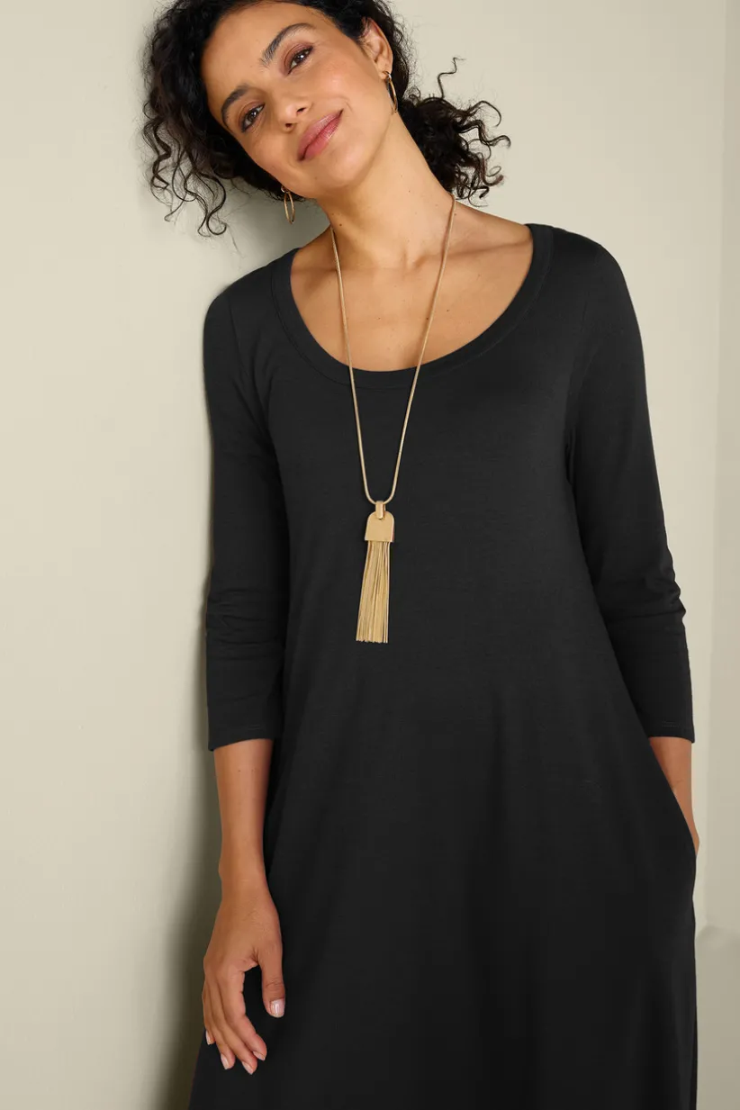 Santiago 3/4 Sleeve Dress<Soft Surroundings Online