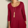 Santiago 3/4 Sleeve Dress<Soft Surroundings Online