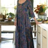 Santiago 3/4 Sleeve Dress<Soft Surroundings Online