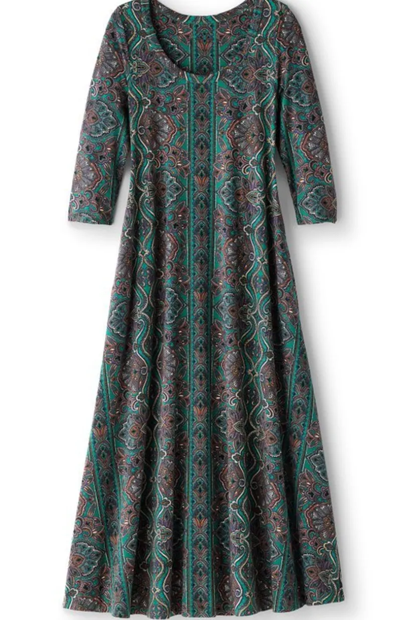Santiago 3/4 Sleeve Dress<Soft Surroundings Online