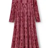 Santiago Embossed Velvet Dress<Soft Surroundings Sale