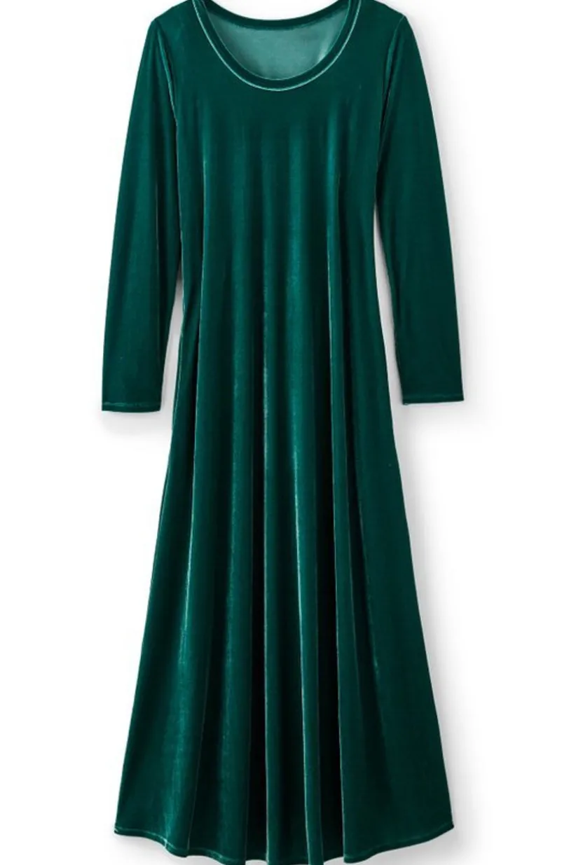 Santiago Stretch Velvet Dress<Soft Surroundings Hot