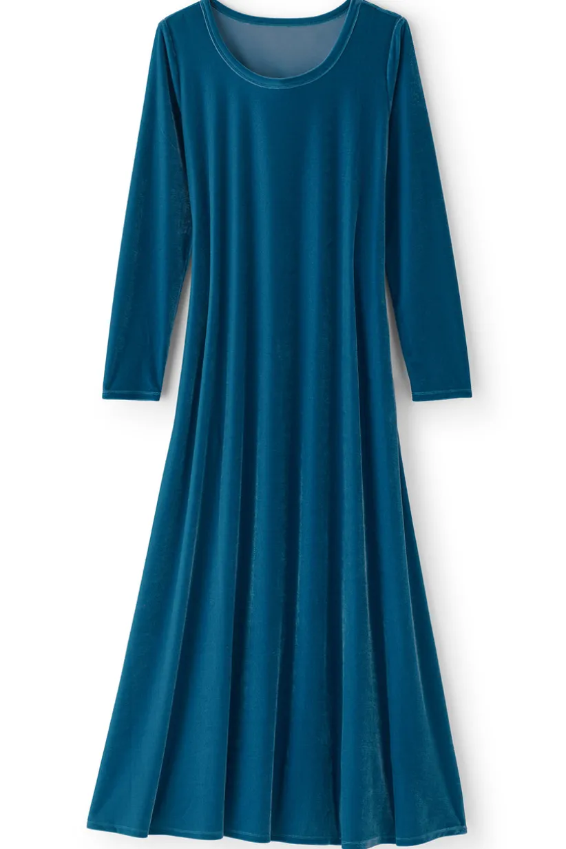 Santiago Stretch Velvet Dress<Soft Surroundings Hot