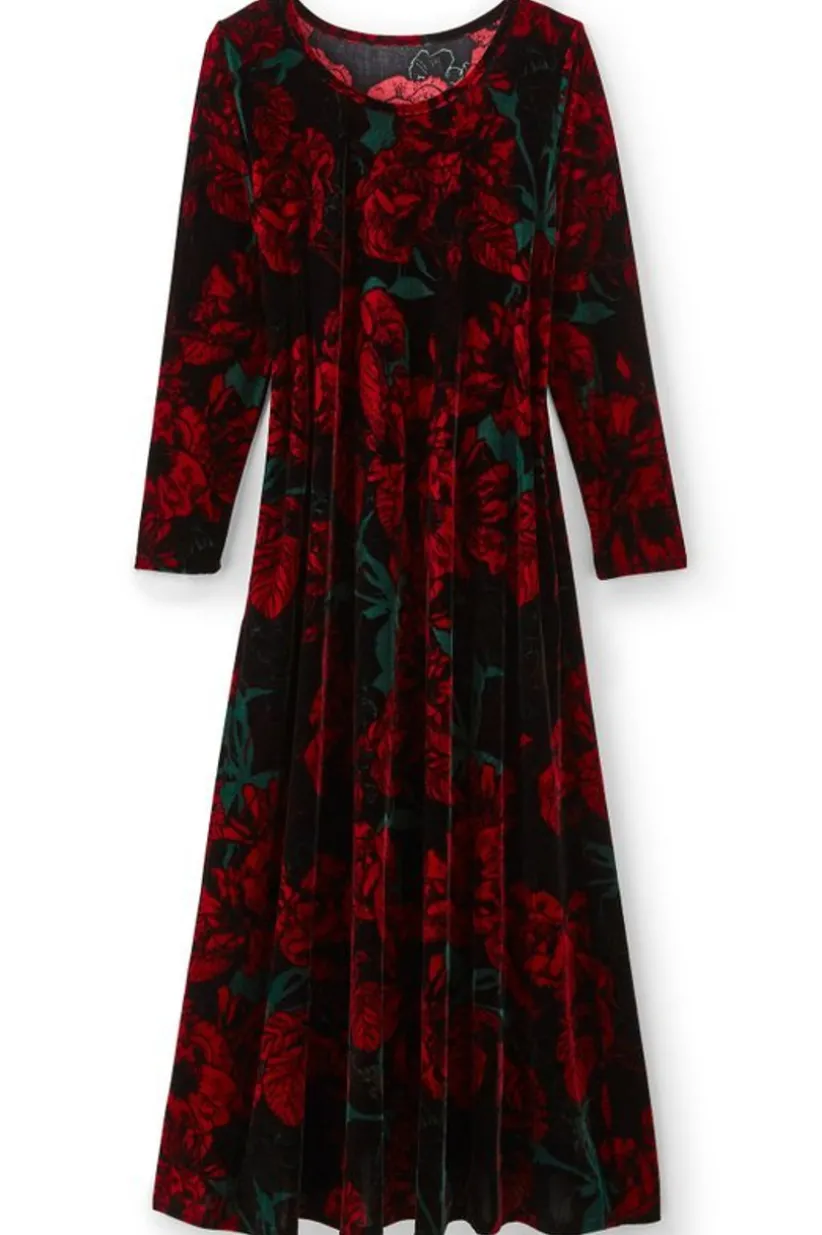 Santiago Stretch Velvet Dress<Soft Surroundings Hot