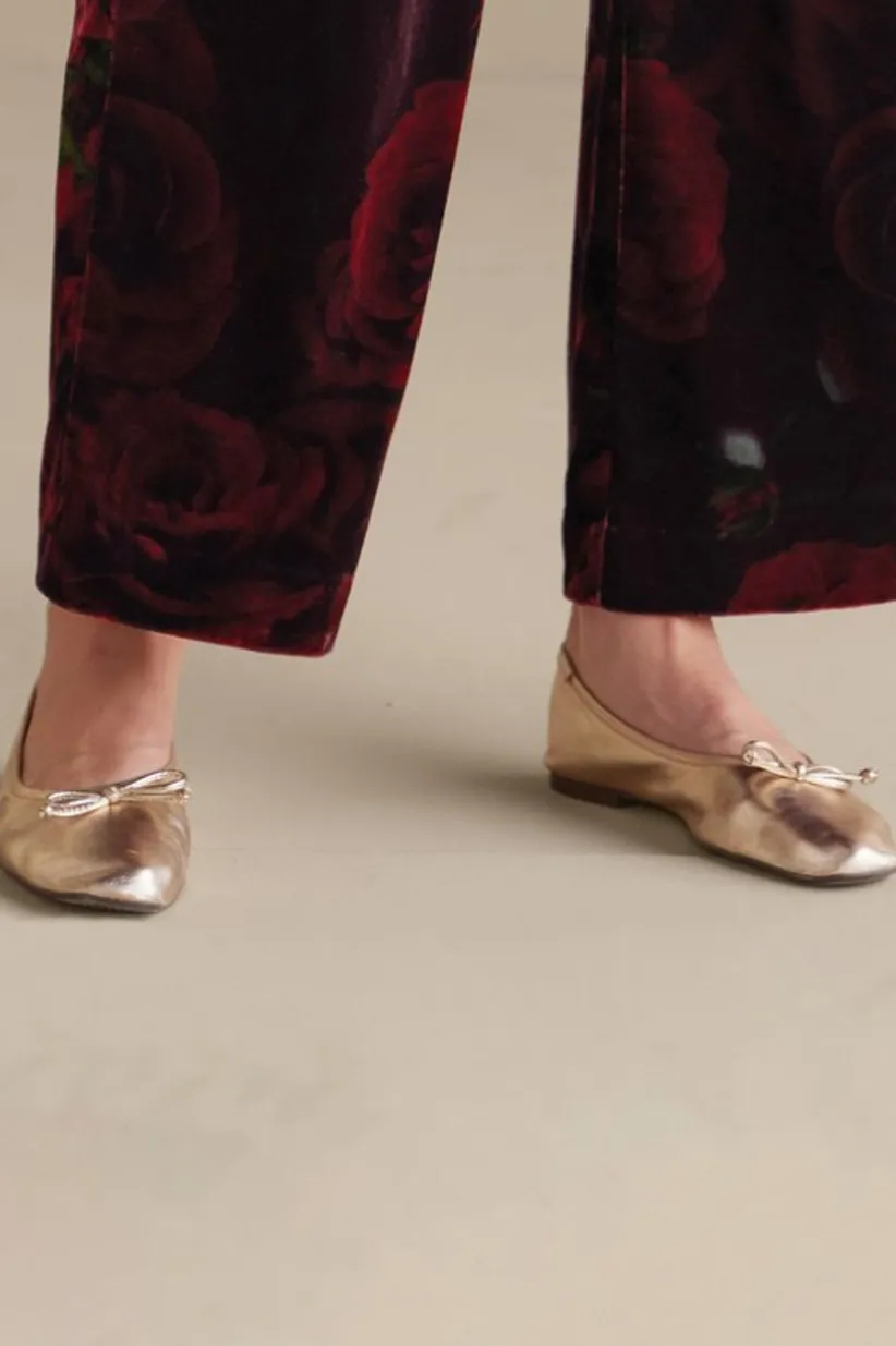 Schutz Arissa Bow Ballet Flat<Soft Surroundings Clearance