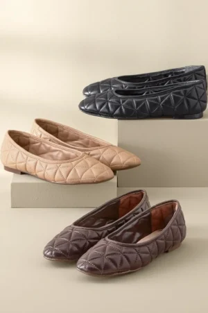 Schutz Arissa Quilted Ballet Flat<Soft Surroundings Best